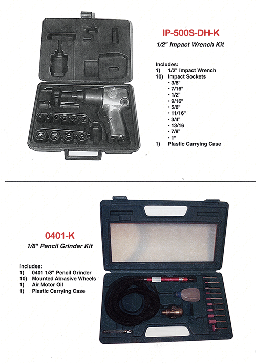 Tool Kits 0401-k and IP-500D-DH-K